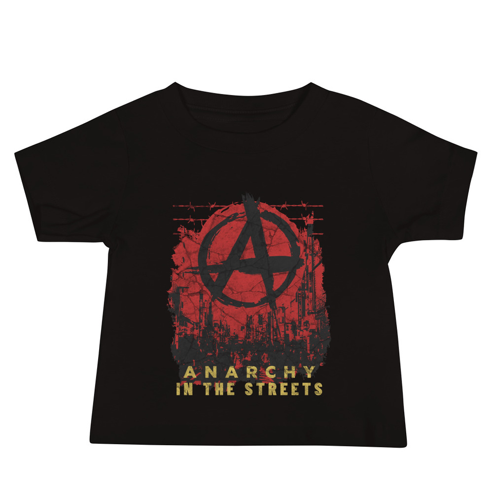 Anarchy In The Street Baby Staple Tee