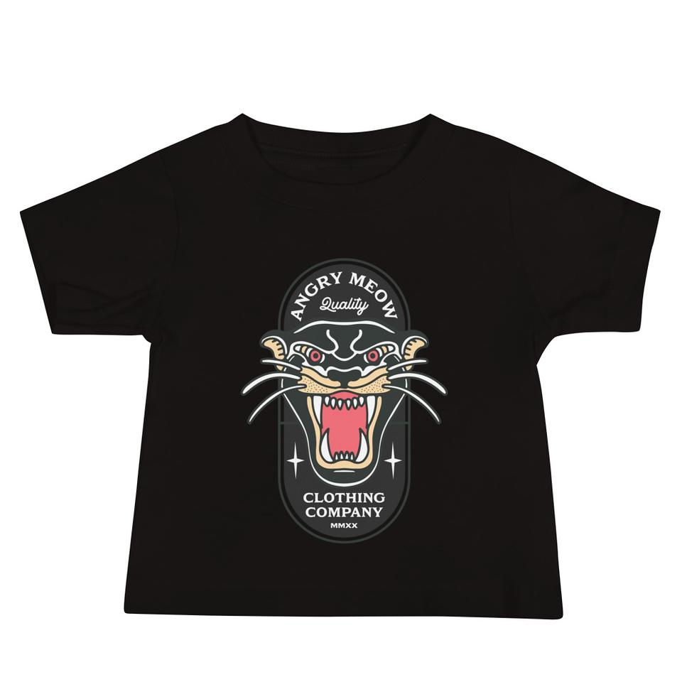 Angry Meow Clothing Company - Panther Baby Staple Tee