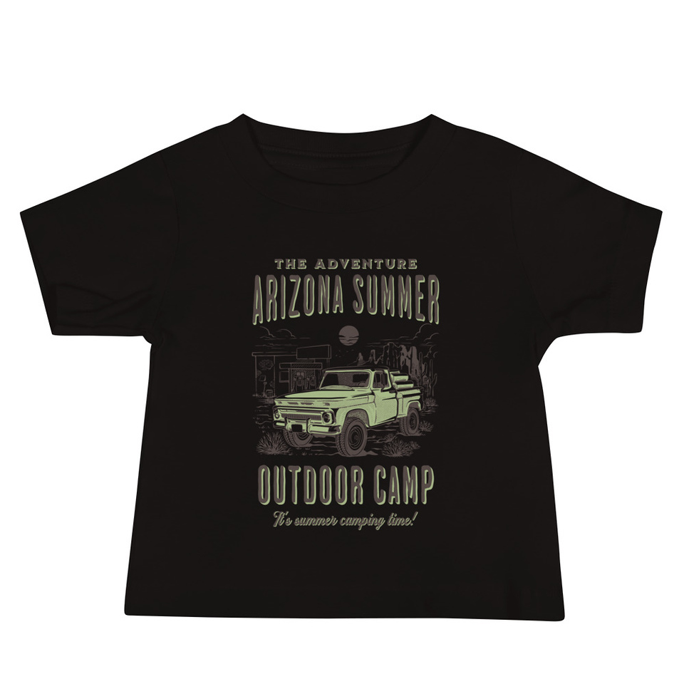 Arizona Outdoor Camp - Classic Truck Baby Staple Tee