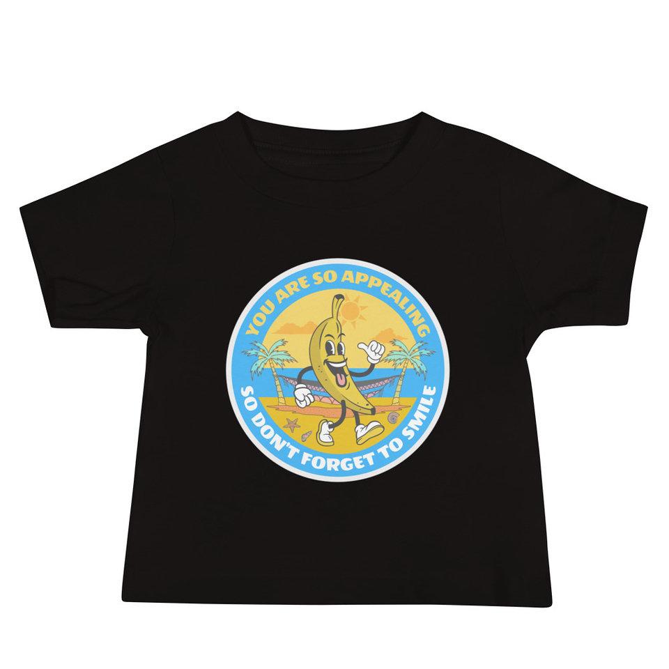 Banana project _-) Baby Staple Tee