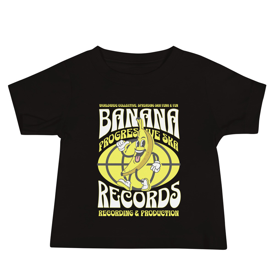 Banana Records - Comic Character Baby Staple Tee