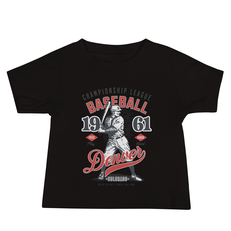Baseball Championship League - University Sports Team Baby Staple Tee