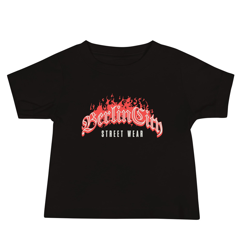 Berlin City Streetwear - Fire Baby Staple Tee