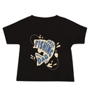 Best Fishing Dad - Typography Baby Staple Tee