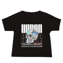 Black 3D Skull Baby Staple Tee
