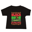 Black History Month Baby Staple Tee
