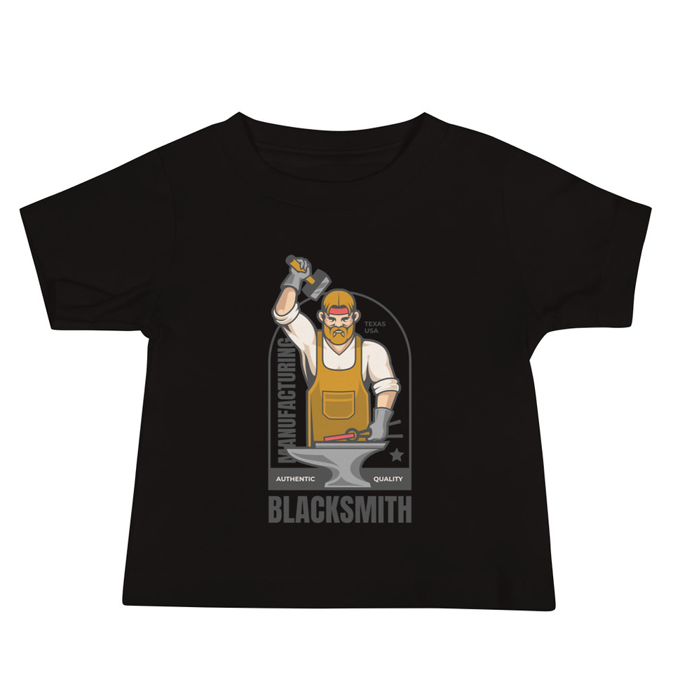 Blacksmith Workshop - Metalwork Baby Staple Tee