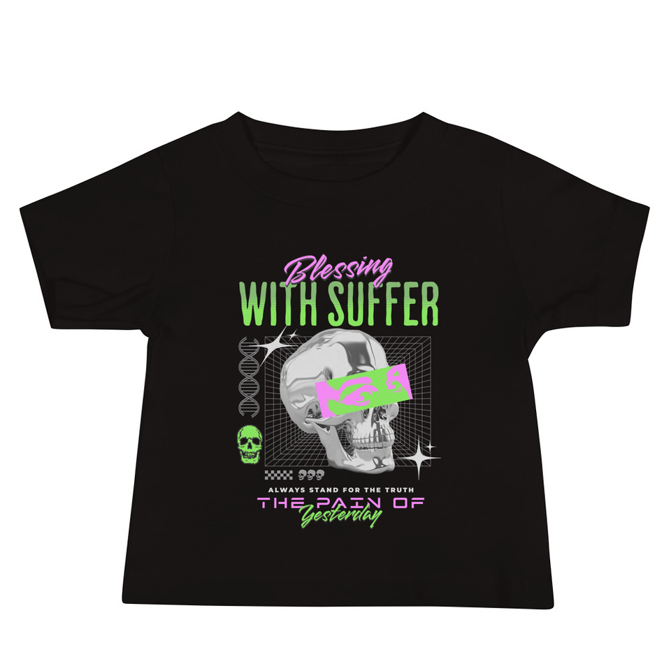 Blessing With Suffer Baby Staple Tee