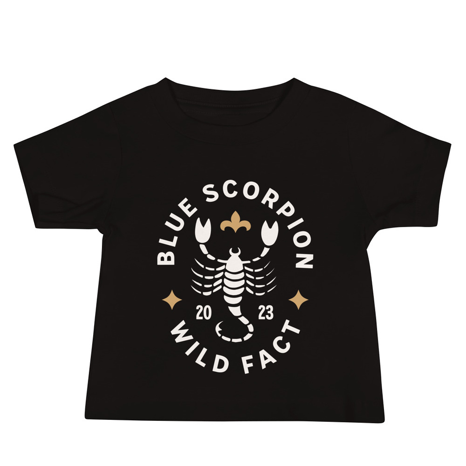 Blue Scorpion - Wildlife Animal Baby Staple Tee