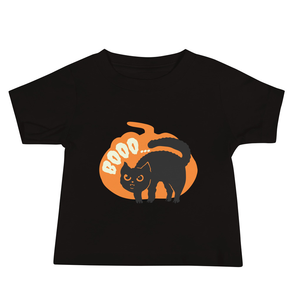Boo - Scay Cute Cat Baby Staple Tee