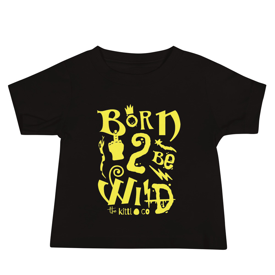 Born 2 Be Wild Baby Staple Tee