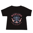 Bowling Derby Champs - Grunge Skull Baby Staple Tee