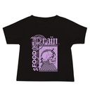 Brain Food - Y2K Skull Streetwear Baby Staple Tee