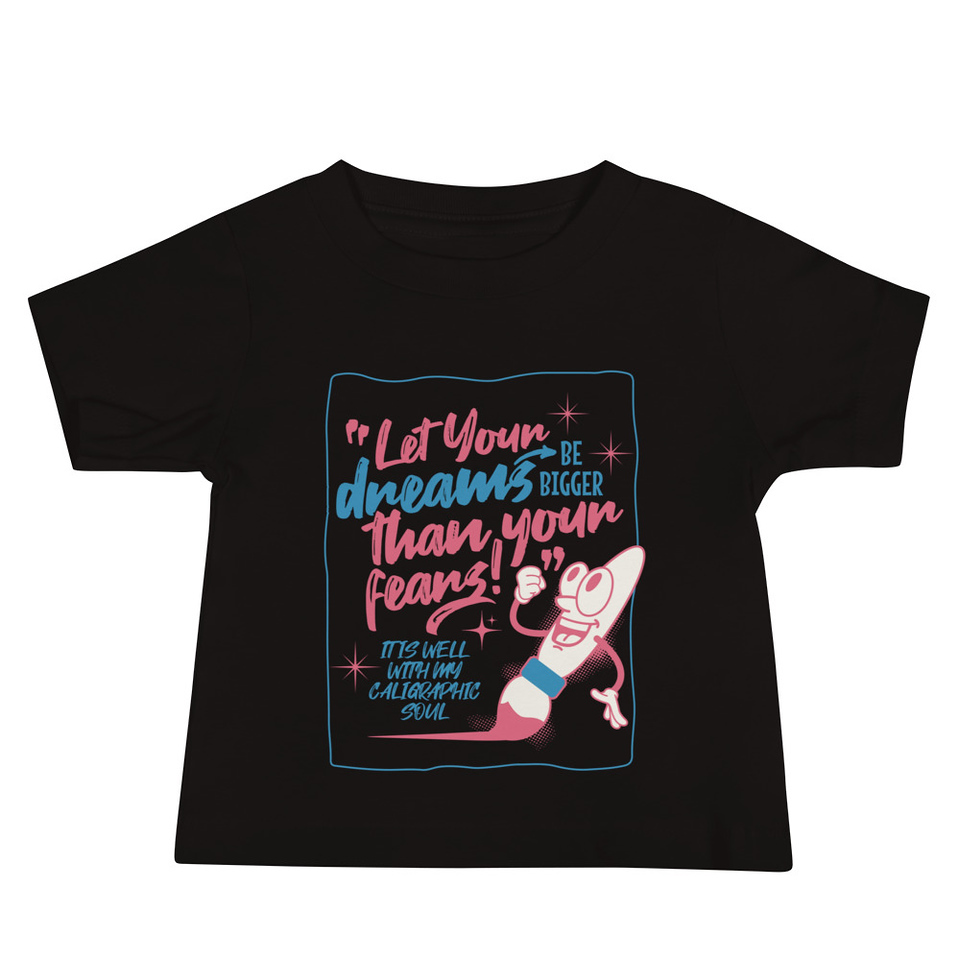 Calligraphic Soul Baby Staple Tee