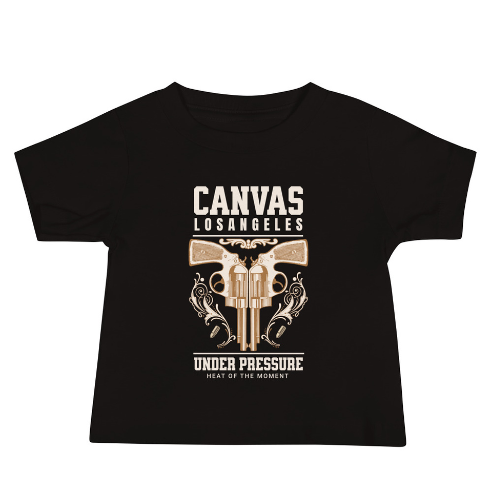 Canvas Los Angeles under pressure Baby Staple Tee