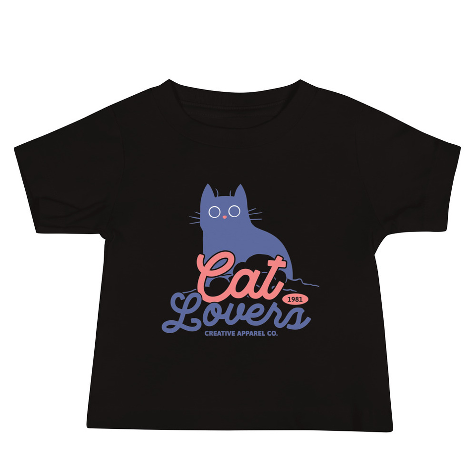Cats Lovers Baby Staple Tee