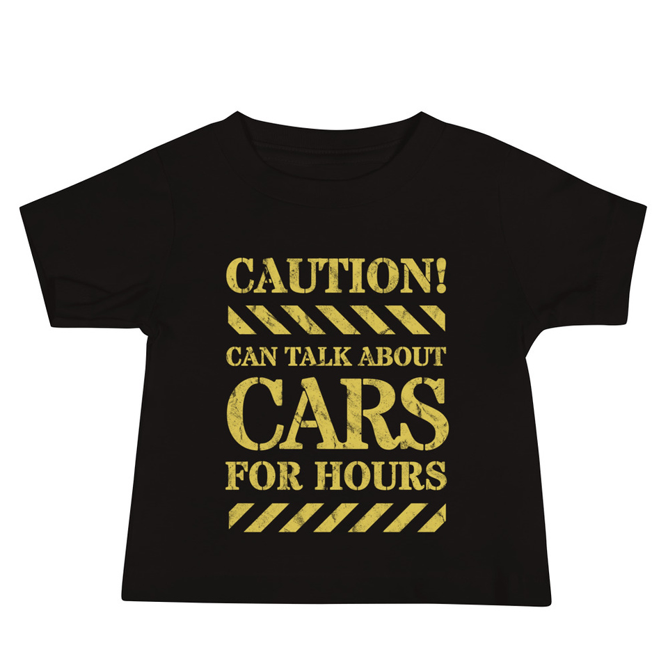 Caution Signs - Yellow Traffic Sign Baby Staple Tee
