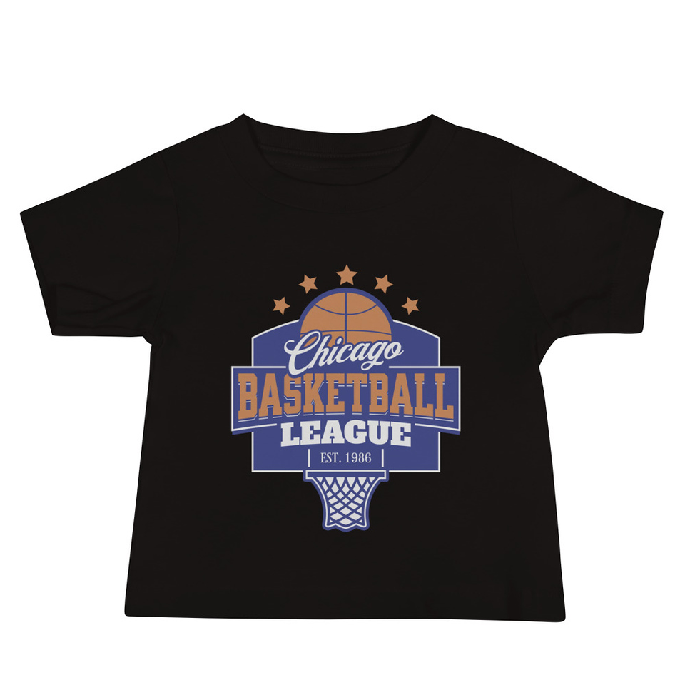 Chicago Basketball League - Athlectic Sports Baby Staple Tee
