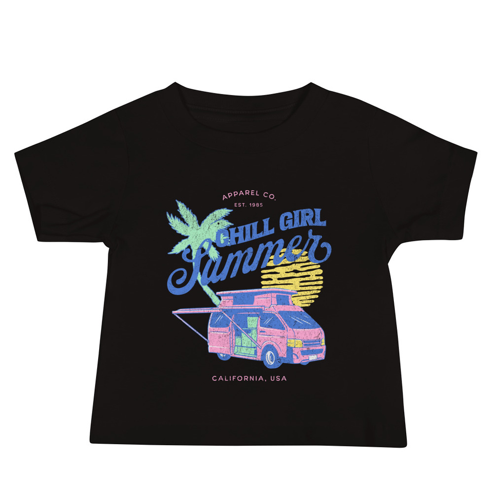 Chill Girl Summer Baby Staple Tee