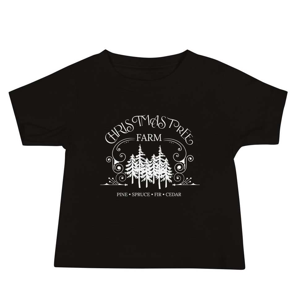 Christmas Tree Farm Baby Staple Tee