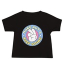 Colorful Fun Retro Style Badge Baby Staple Tee