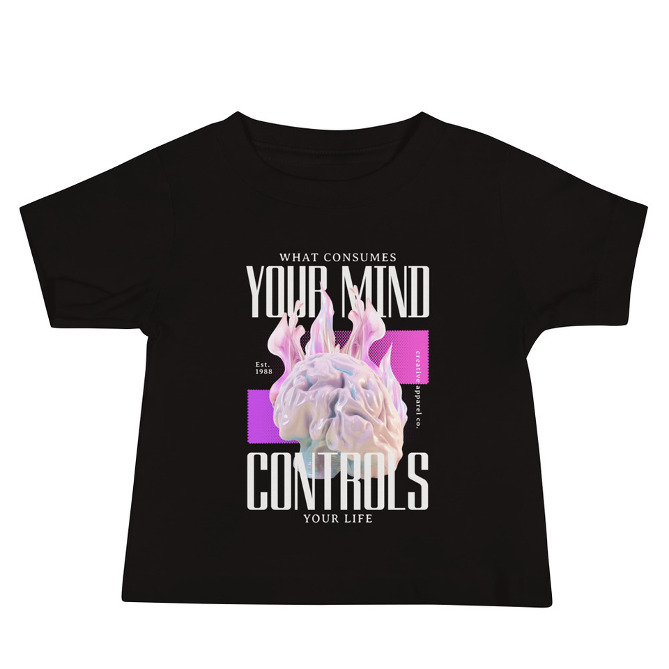 Control your Mind Baby Staple Tee
