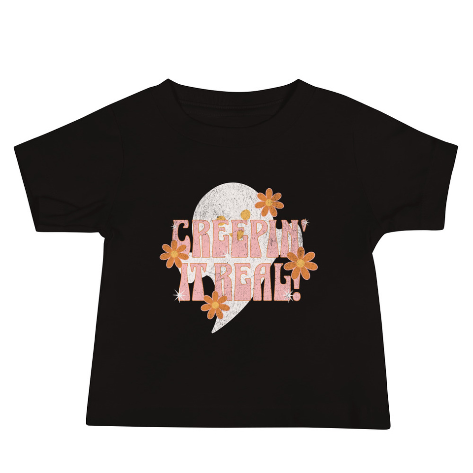 Creepin' It Real - Halloween Baby Staple Tee