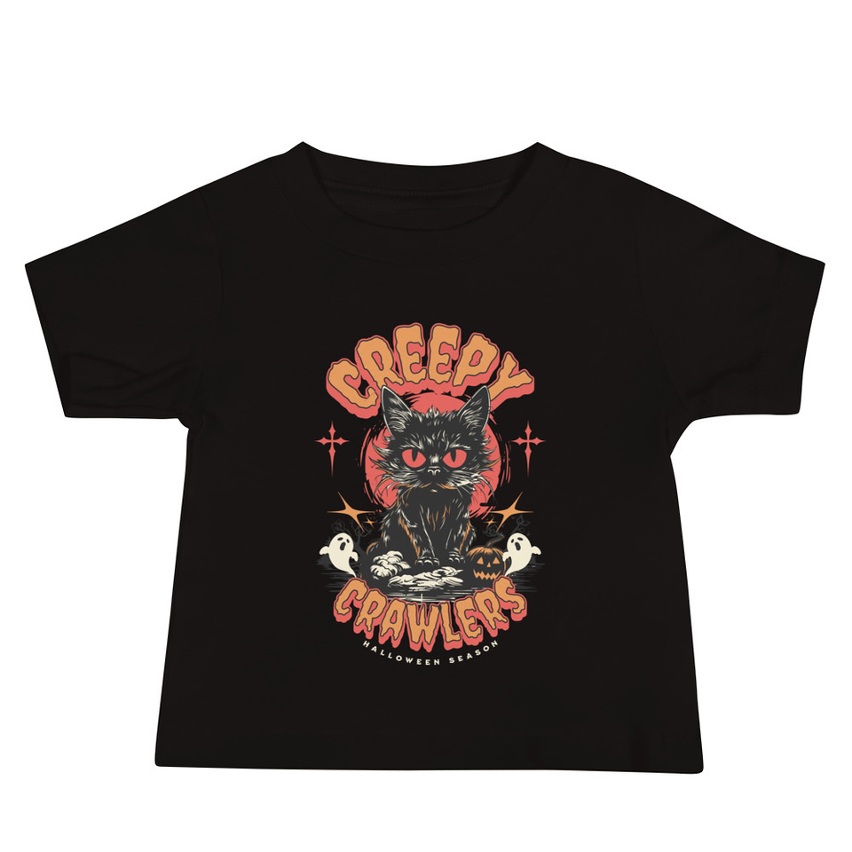 Creepy Crawlers Halloween Baby Staple Tee