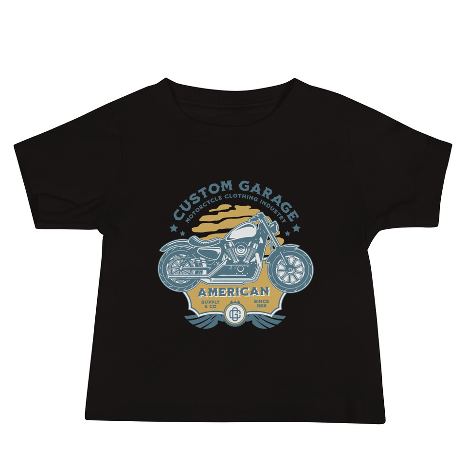 Custom Garage - Motorcycle Baby Staple Tee