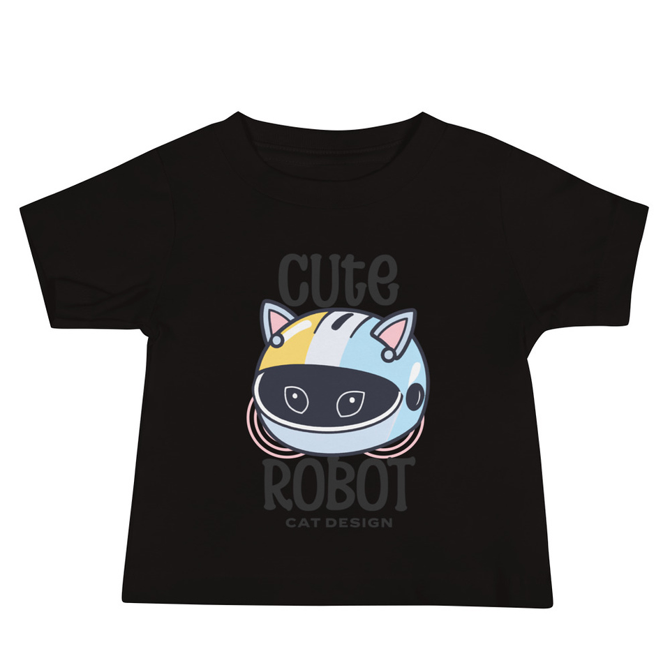 Cute Cat - AI Baby Staple Tee