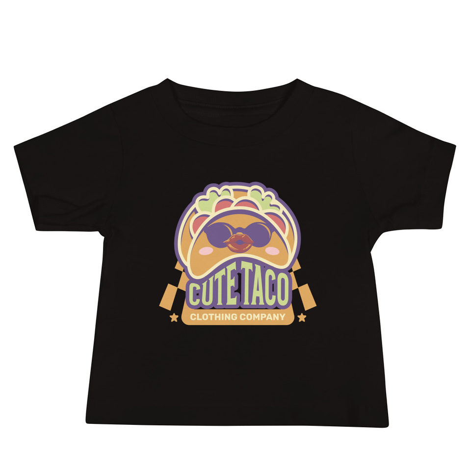 Cute Taco - Colorful Mexican Tortilla Baby Staple Tee
