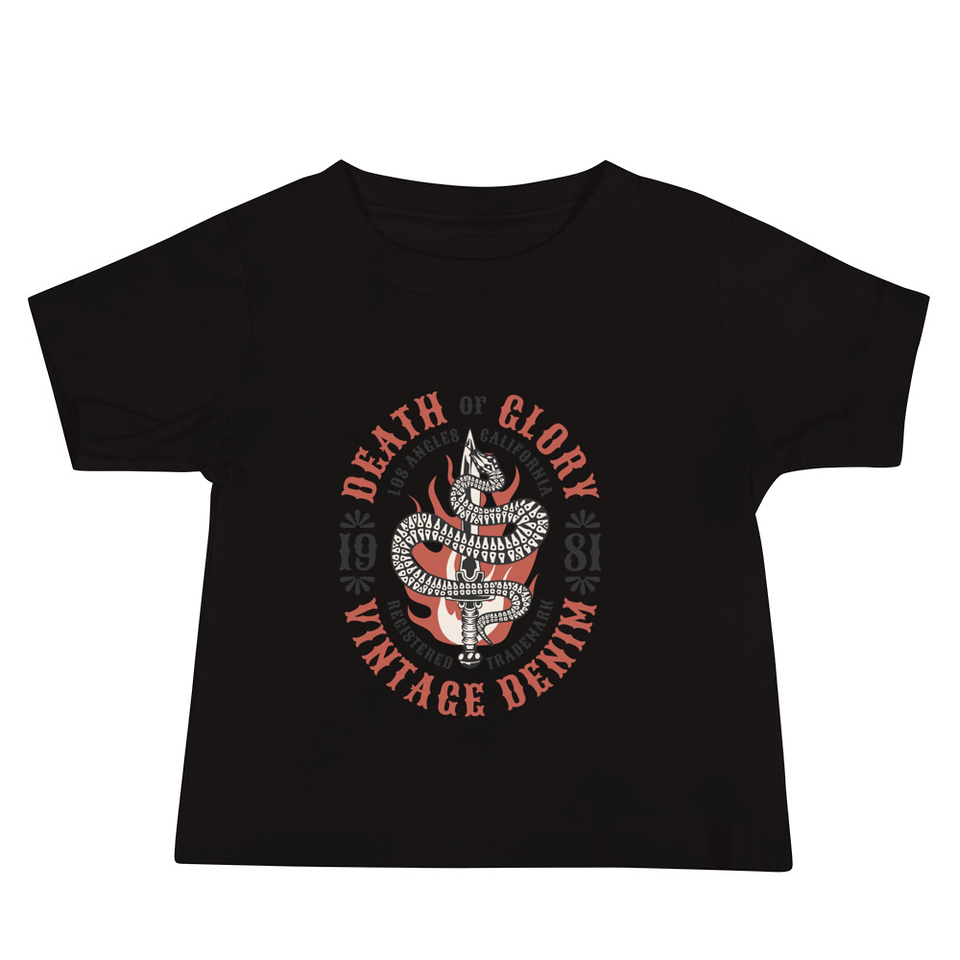 Death or Glory - Sword Snake Baby Staple Tee