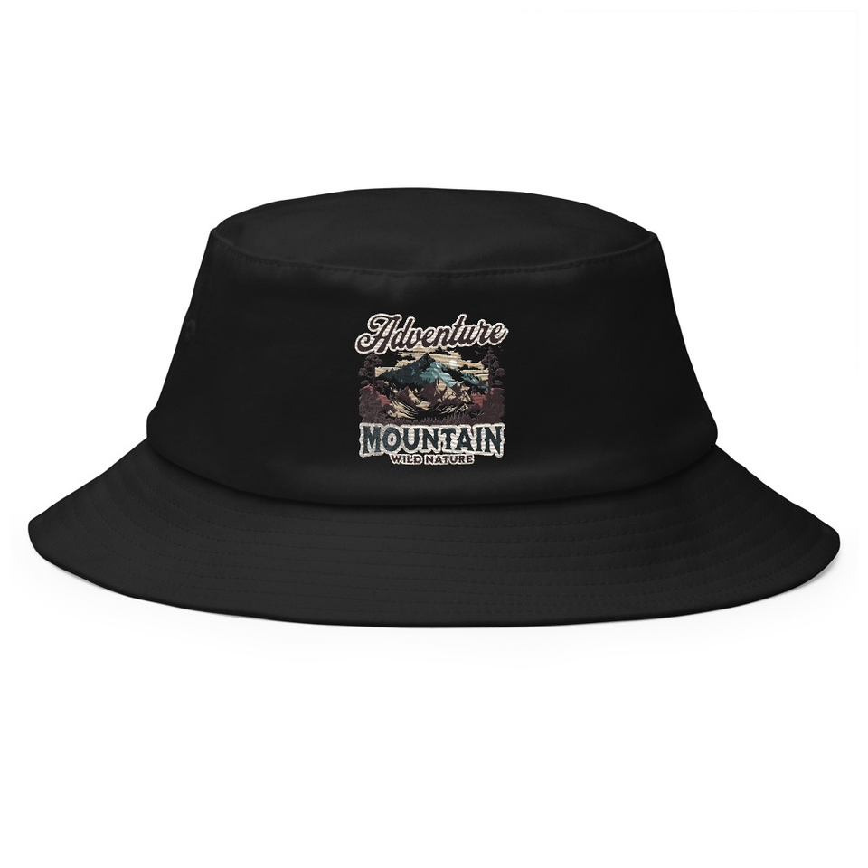 Adventure Mountain Wild Nature Bucket Hat