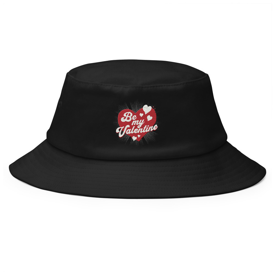 Be my Valentine - Love Heart Bucket Hat