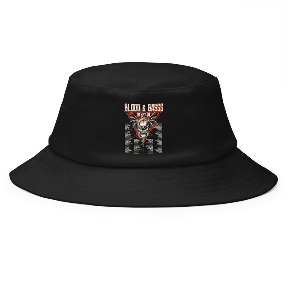 Blood & Basss - Snake and Skull Bucket Hat