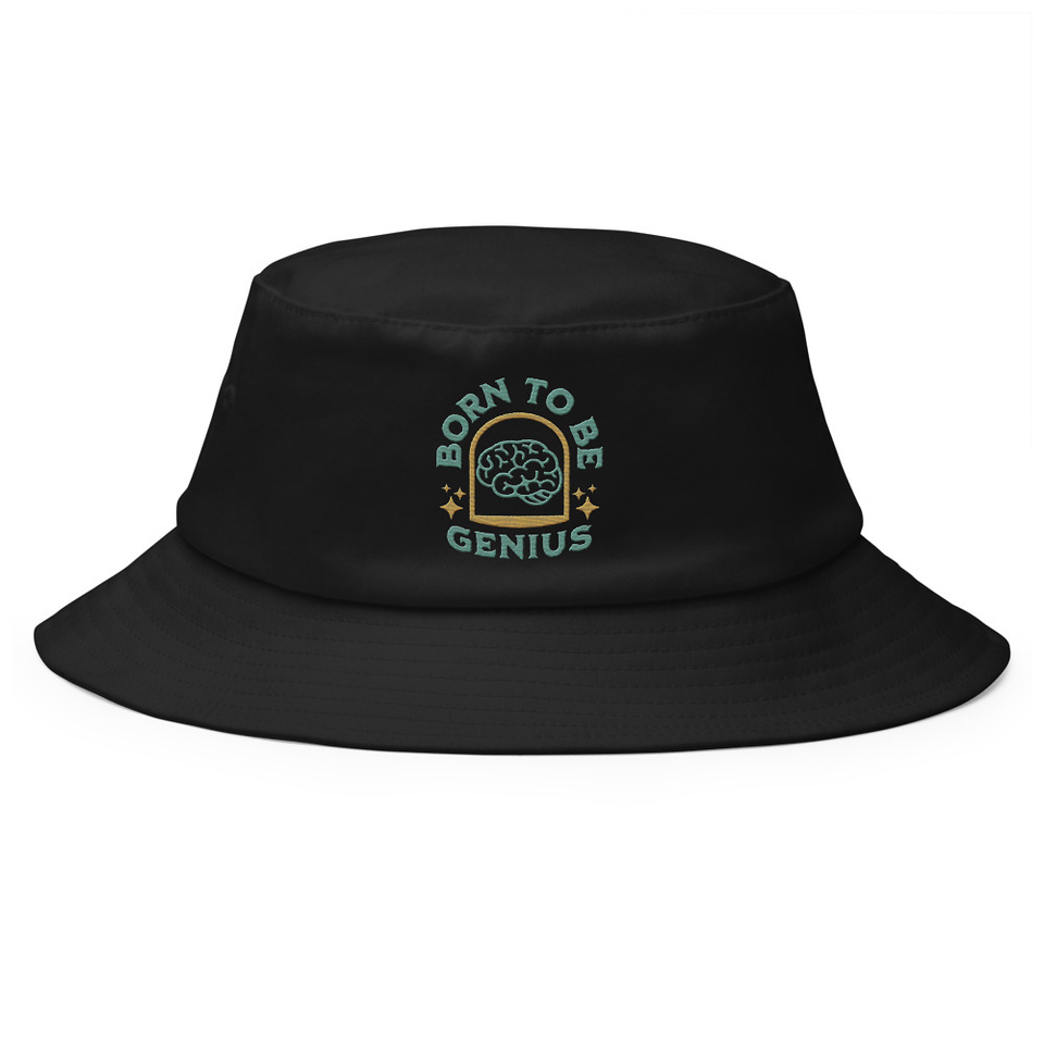 Born To Be Genius - Brain Bucket Hat