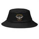 BORN TO HUNT- BE BRAVE & WILD Bucket Hat