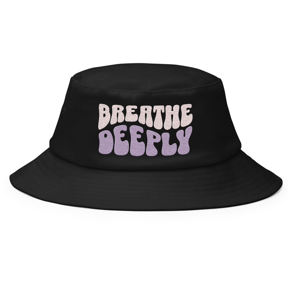 Breathe Deeply Bucket Hat