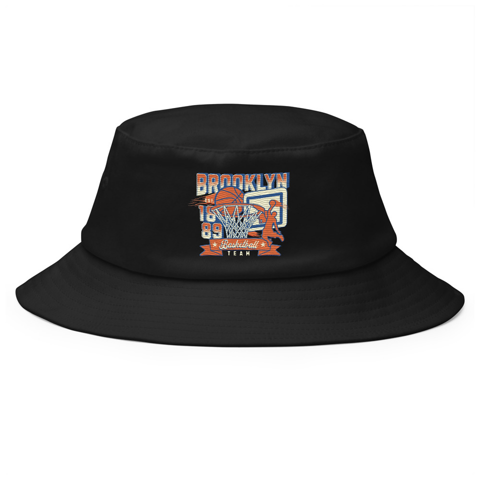 Brooklyn Basketball Team - Athletic Sports Bucket Hat