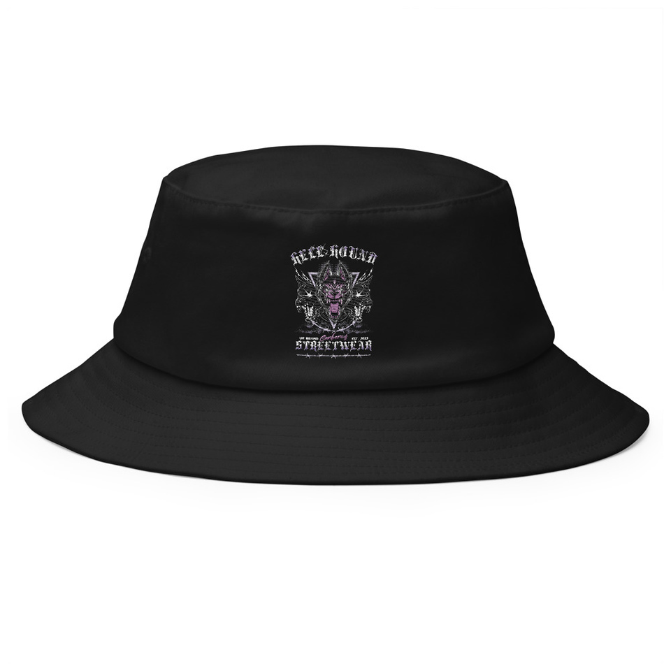 Cerberus Hell Hound Streetwear - Dark Aesthetic Bucket Hat