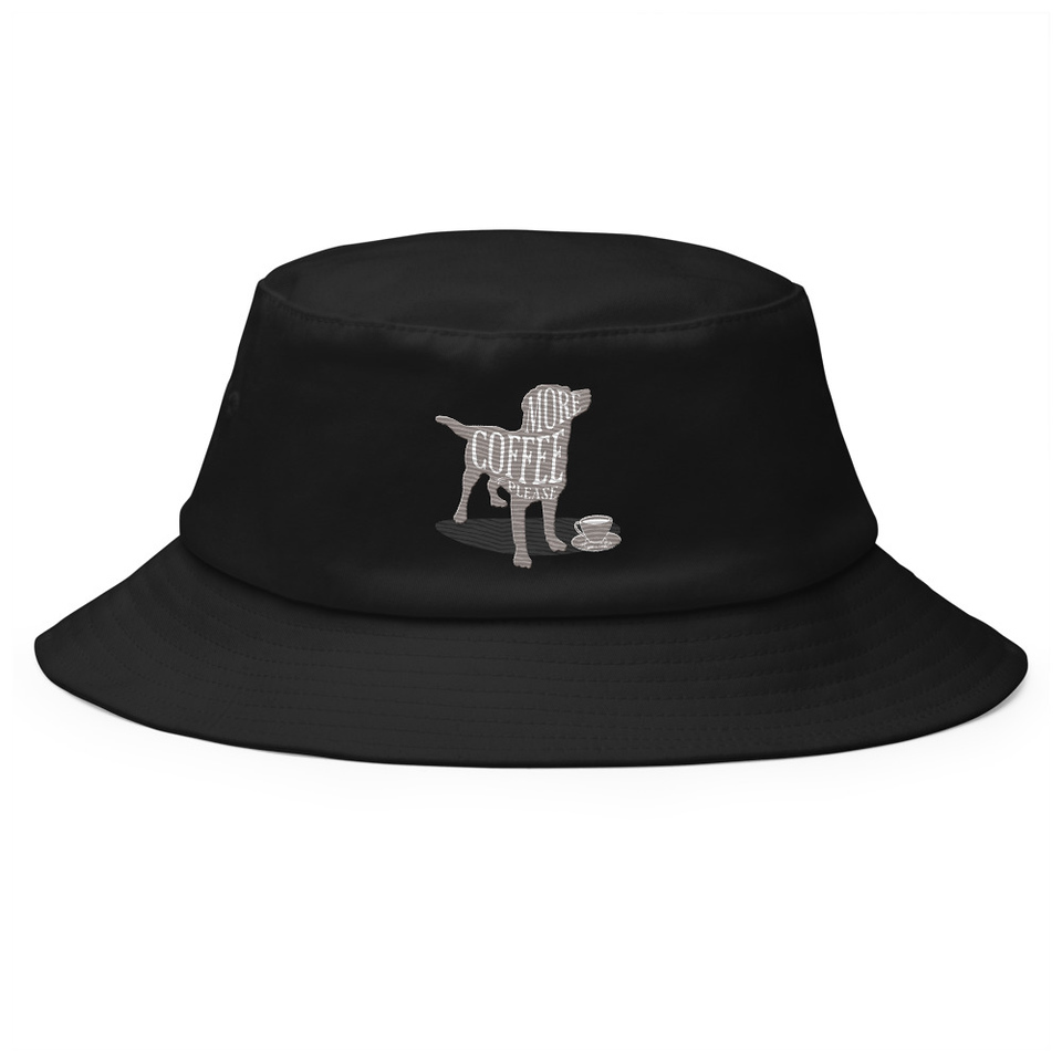 Coffee Dog Bucket Hat