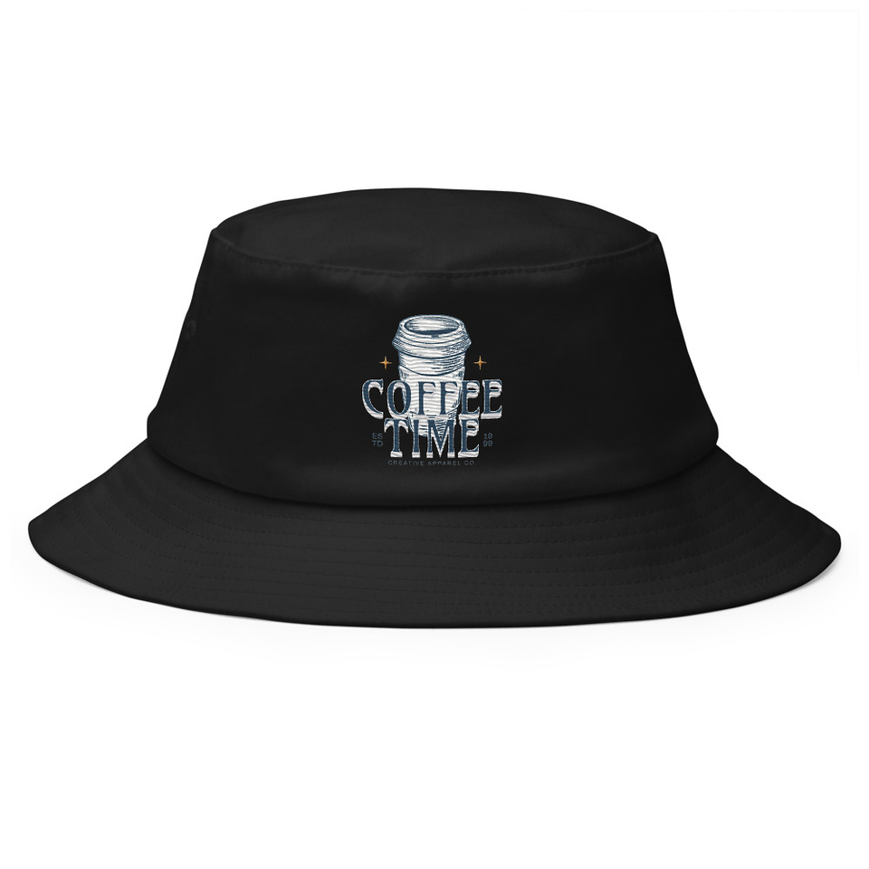 Coffee Time Bucket Hat