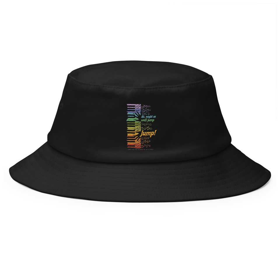 Colorful Retro Keyboard Bucket Hat