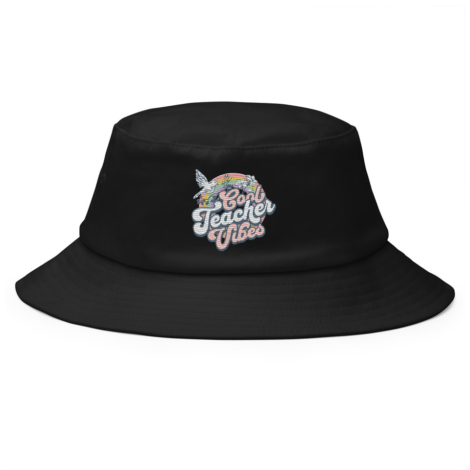 Cool Teacher Vibes Bucket Hat