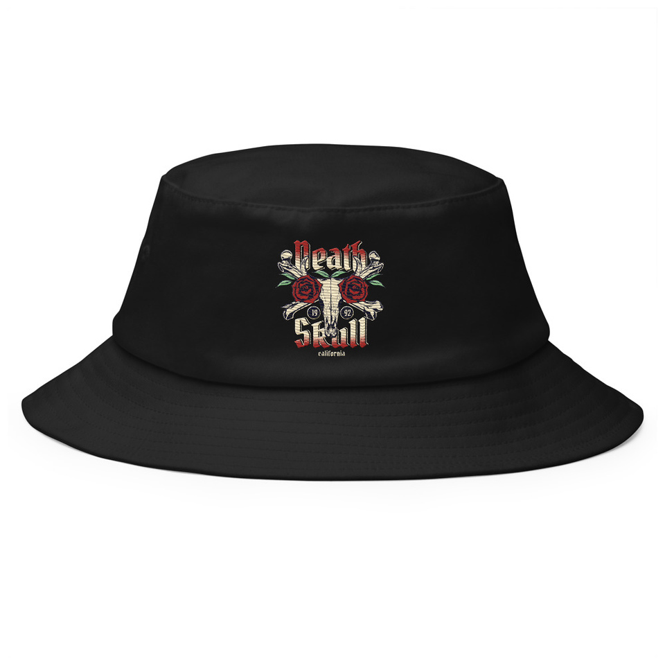 Death Skull - Flower Bucket Hat
