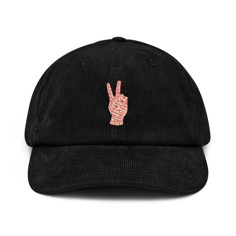 60s challenge Corduroy Hat