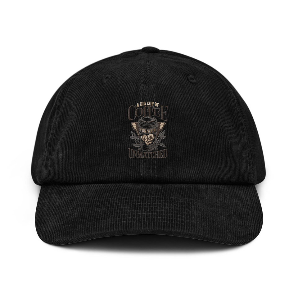 A Big Cup of Coffee Corduroy Hat