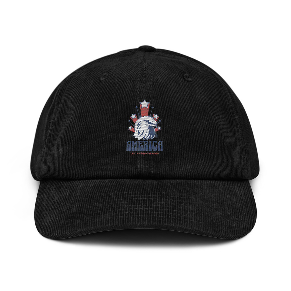 America Corduroy Hat