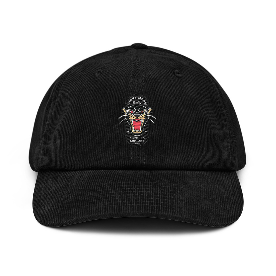 Angry Meow Clothing Company - Panther Corduroy Hat
