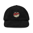 Apple Fruit - Typographic Lettering Corduroy Hat